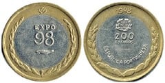 200 escudos (Expo 98) from Portugal