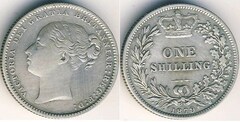 1 shilling from United Kingdom
