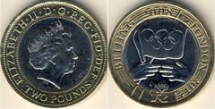 2 pounds (Olympic Games Handover Ceremony) from United Kingdom
