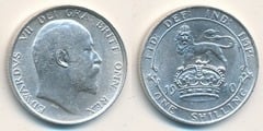 1 shilling (Edwardvs VII) from United Kingdom