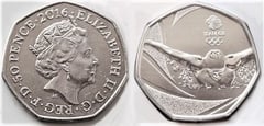 50 pence (GB Olympic Team) from United Kingdom