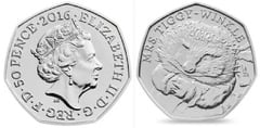 50 pence (Mrs Tiggy-Winkle) from United Kingdom