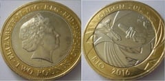 2 pounds (Olympic Handover to Rio) from United Kingdom