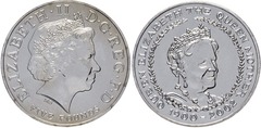 5 pounds (Queen Mother Memorial - 1900-2002) from United Kingdom
