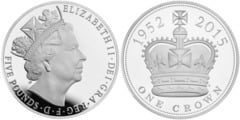 5 pounds (Isabel II - El reinado más largo) from United Kingdom