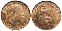 1/2 penny (Edward VII) from United Kingdom
