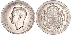 1 crown (1 crown) (George VI) from United Kingdom
