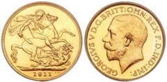 1 Sovereign  (George V) from United Kingdom