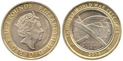 2 pounds (La Armada Británica en la I Guerra Mundial) from United Kingdom