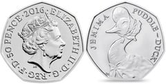 50 pence (Beatrix Potter - Jemima Puddle-Duck) from United Kingdom