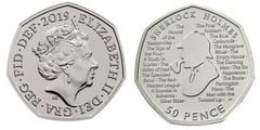 50 pence (160th Anniversary of Sir Arthur Conan Doyle) from United Kingdom