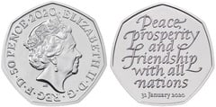 50 pence (Withdrawal from the European Union - 01/31/2020) from United Kingdom
