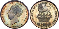 1 shilling (George IV) from United Kingdom