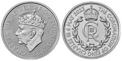 2 pounds (Coronación de Carlos III) from United Kingdom