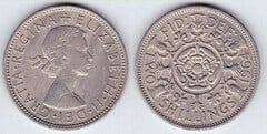 2 shillings (1 florin) (Elizabeth II) from United Kingdom