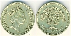 1 pound (Árbol de roble) from United Kingdom
