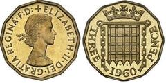 3 pence (Three pence) (Elizabeth II) from United Kingdom