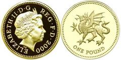 1 pound (El Dragón de Gales) from United Kingdom