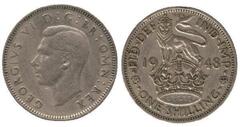 1 shilling (George VI) (Escudo Inglés - León en pie Lateral) from United Kingdom