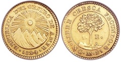 1 escudo (Guatemala) from Rep. Central America