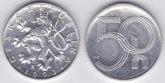 50 haleru from Czech Republic