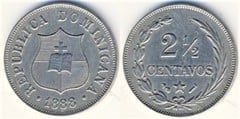 2 1/2 centavos from Dominican Republic