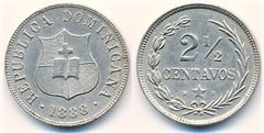 2 1/2 centavos from Dominican Republic