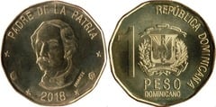 1 peso dominicano from Dominican Republic