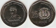 25 pesos from Dominican Republic