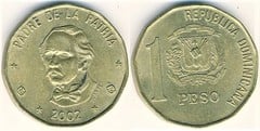 1 peso from Dominican Republic