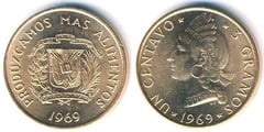 1 centavo (FAO) from Dominican Republic