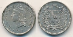 10 centavos from Dominican Republic
