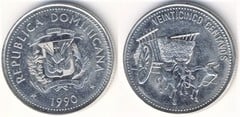 25 centavos from Dominican Republic