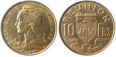 10 francs from Reunion