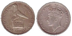 1 shilling from South Rhodesia