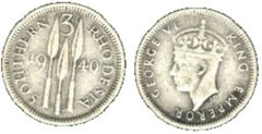 3 pence from South Rhodesia