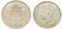 1/2 crown from South Rhodesia
