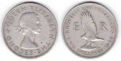 2 shillings from Rhodesia & Nyasaland
