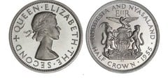 ½ crown from Rhodesia & Nyasaland