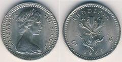 6 pence (5 cents) from Rhodesia