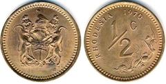1/2 cent from Rhodesia