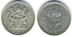 5 cents from Rhodesia