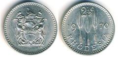 2 1/2 cents from Rhodesia