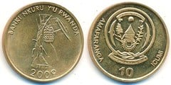 10 francs from Rwanda