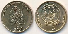 5 francs from Rwanda