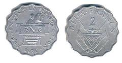 2 francs from Rwanda
