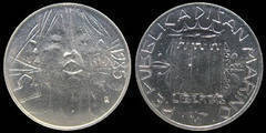 5 lire from San Marino