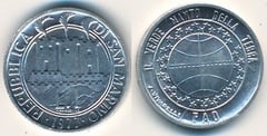 1 lira (FAO) from San Marino