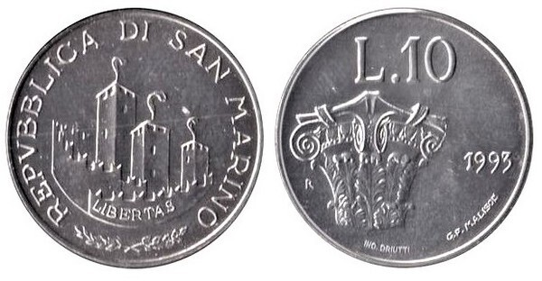 Photo of 10 lire