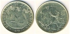 20 lire from San Marino